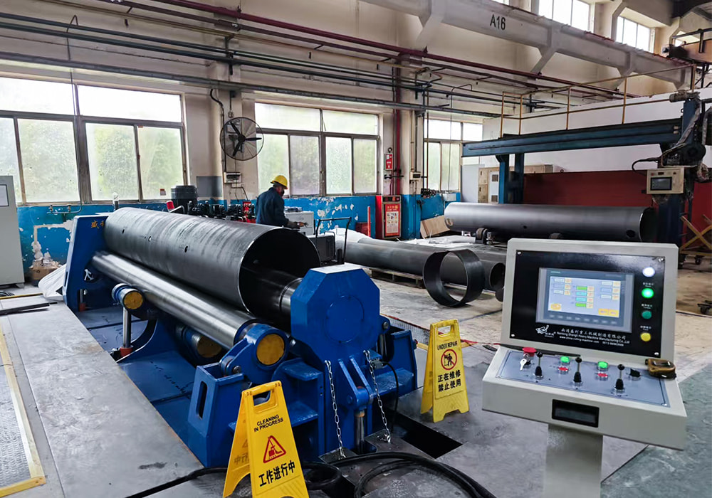 HDLW12-40×3200 CNC 4 Roll Plate Rolls