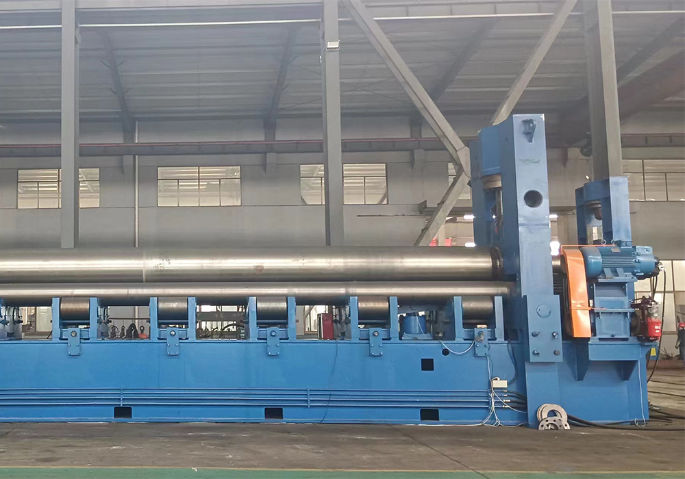 Ultra Long Economical 3-Roll Bending Mahcine For Oil Gas Pipe