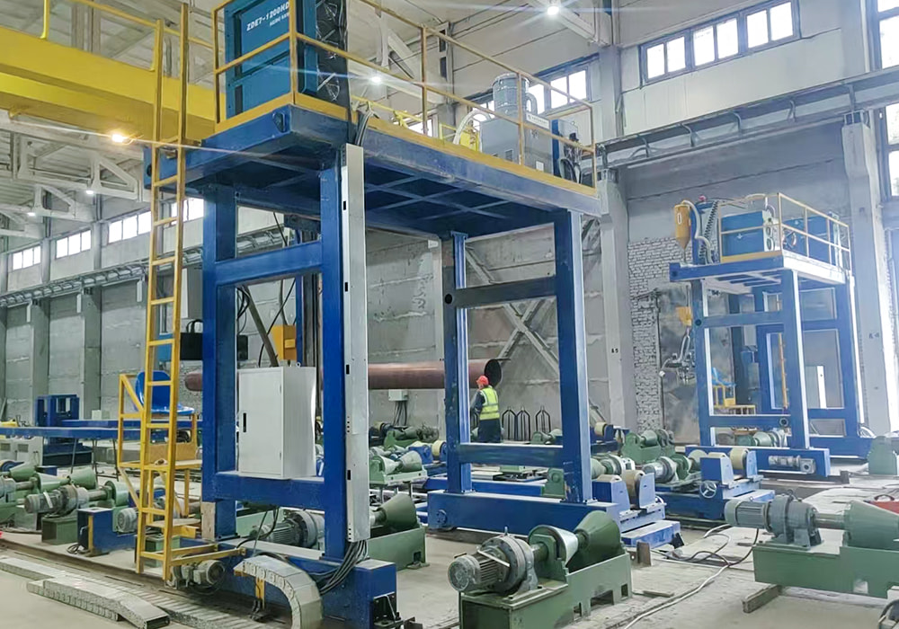 External Welding Machine For JCOE LSAW Pipe Mill Production Line