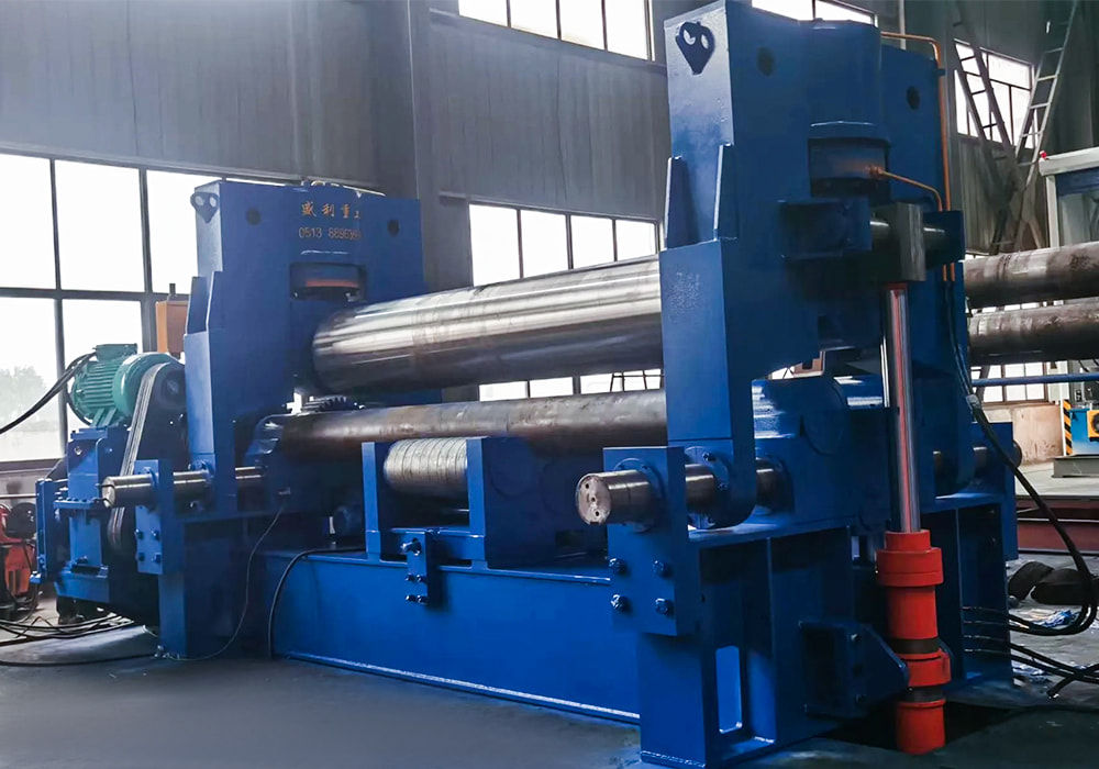 HDLW11S-50X3000 Upper Roller Universal 3-roller Plate Rolling Machine