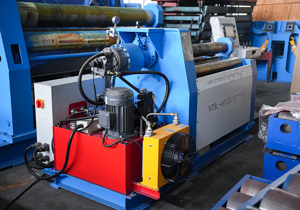 HDLW12-8×1000 4 Roll CNC Sheet Bending Machine