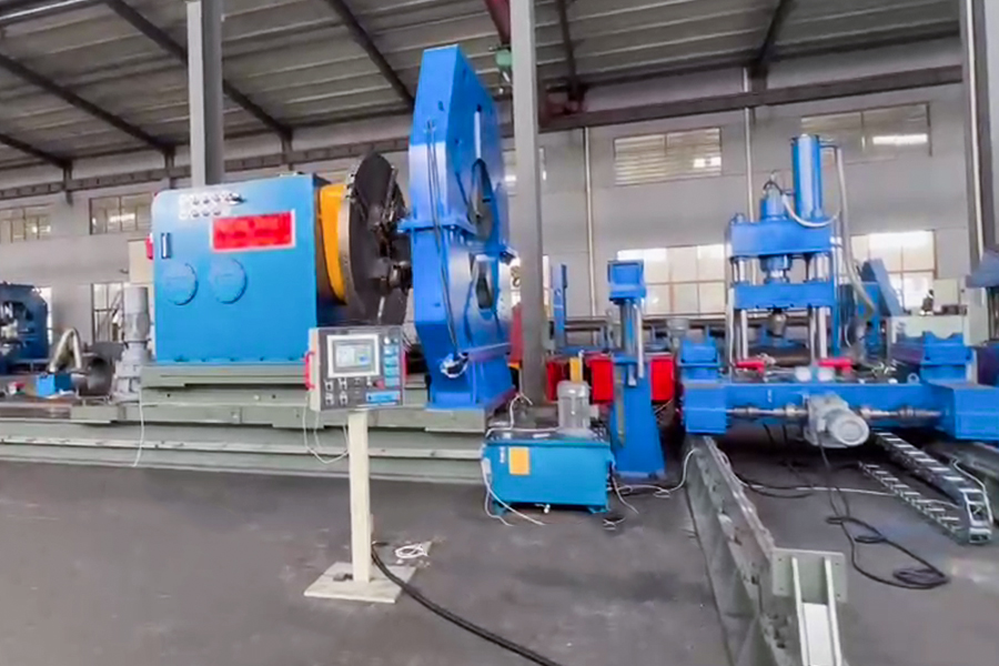 Pipe Making Production Line Chamfering Machine Exported Overseas