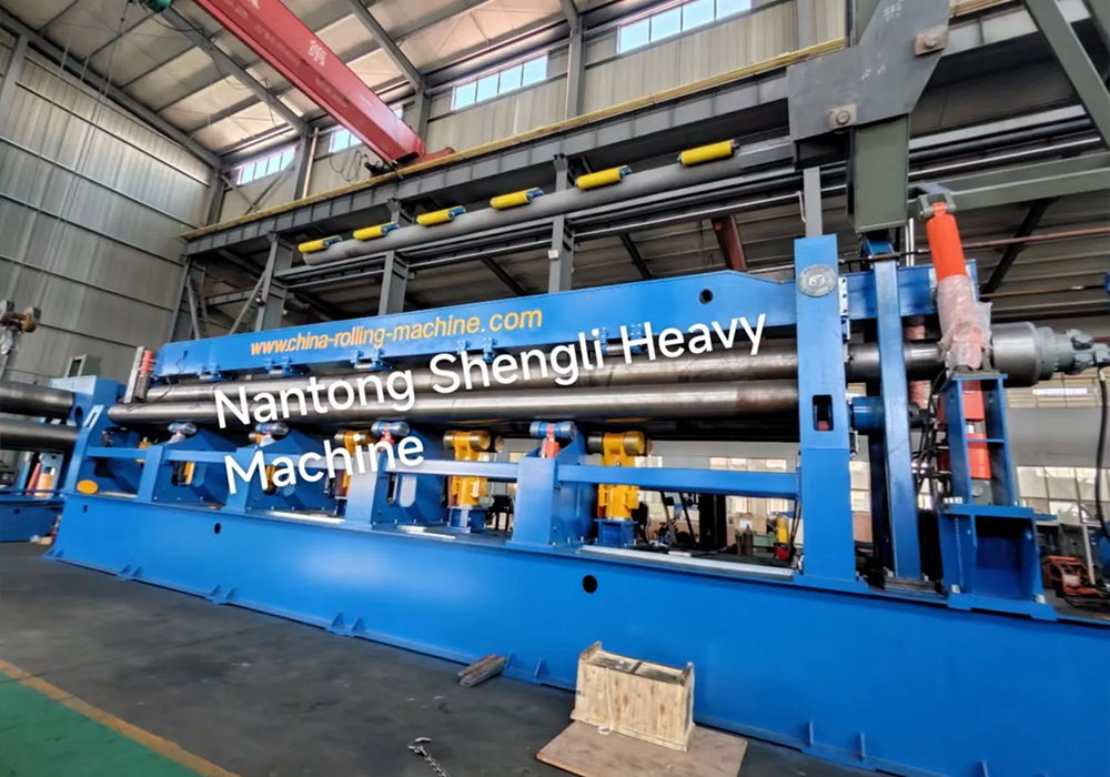 Ultra Long Hydraulic 4-Roll Bending Machine For Tank