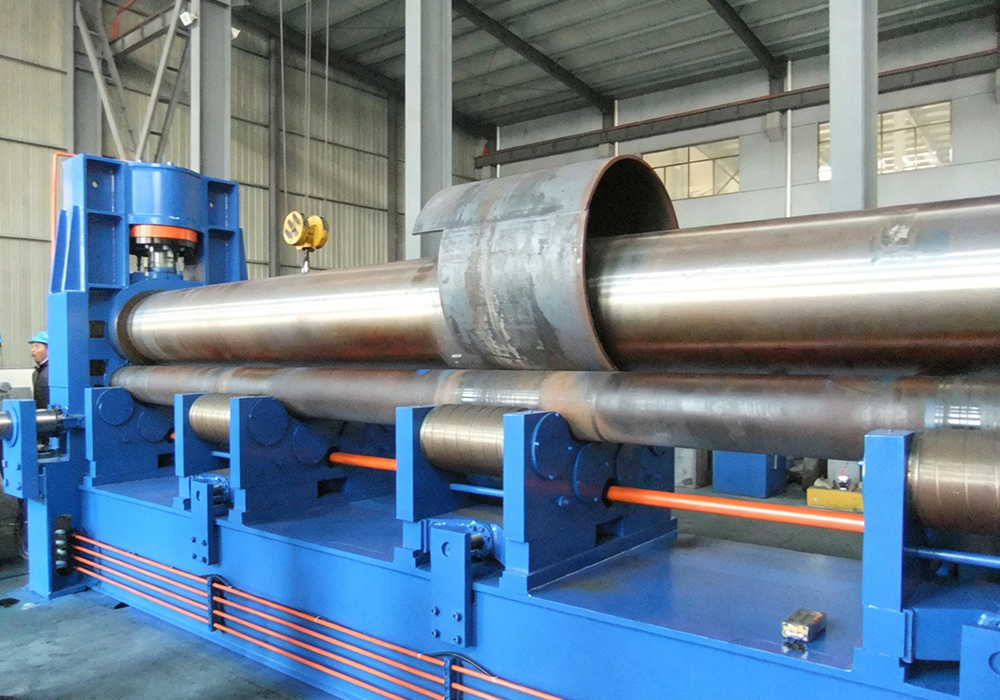 Ultra Long Economical  3-Roll Bending Mahcine For Tank